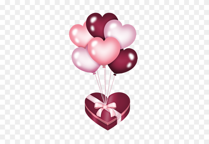 329x518 Ballons,png,tube Clip Art Birthday, Valentines - Gift Shop Clipart