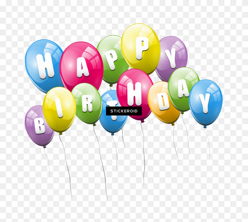 2315x2052 Balloon - Happy Birthday Balloons PNG
