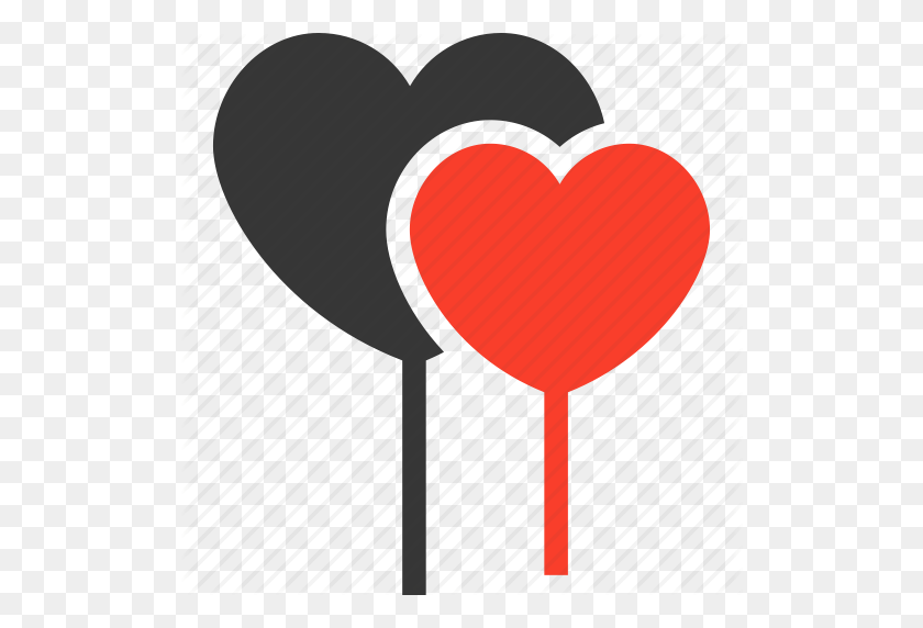 512x512 Balloon, Baloon, Heart, Love, Party, Romance, Scribble Icon - Scribble Heart Clipart