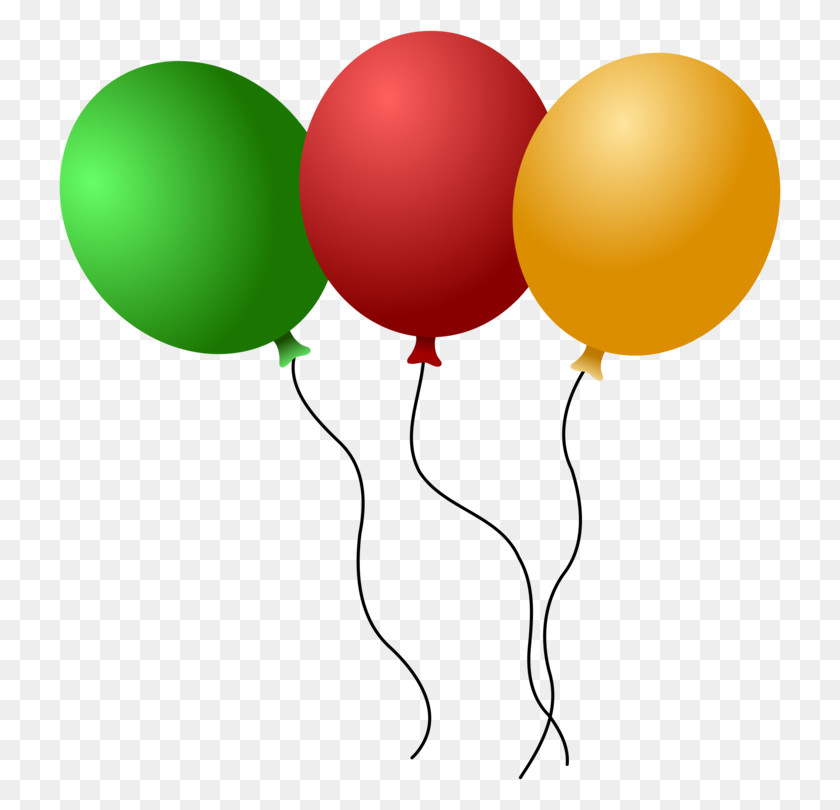 722x750 Balloon Birthday Download Computer Icons - Balloons And Confetti Clipart