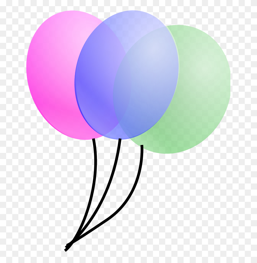 667x800 Balloon Clip Art Download - Party Balloons Clipart