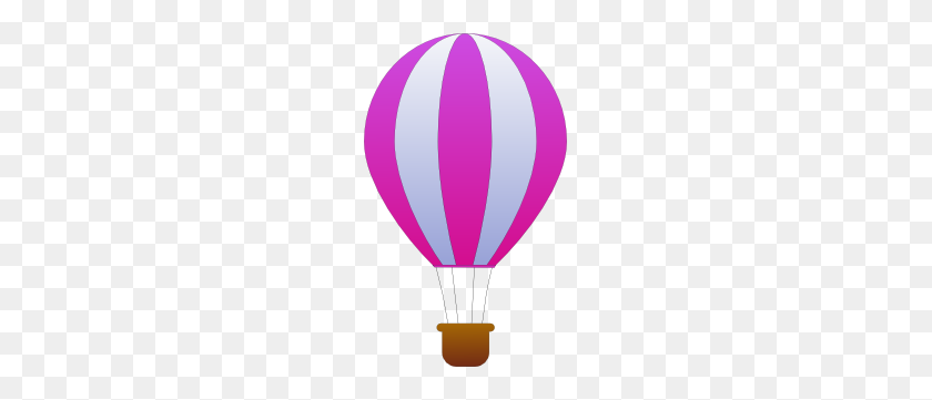 183x301 Balloon Clip Art Hot Air Balloon Project Air - Purple Balloon Clipart