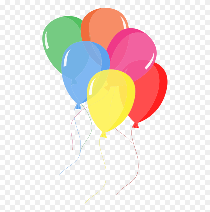 503x788 Balloon Clipart - Balloons Clipart PNG