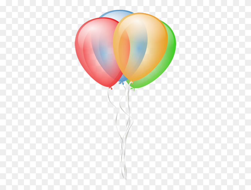 350x576 Balloon Clipart - Inflatable Clipart