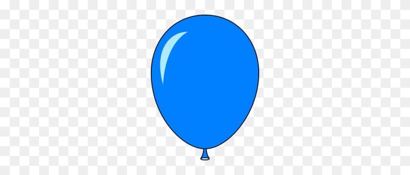 222x299 Balloon Clipart Light Blue - Balloons Clipart Transparent Background