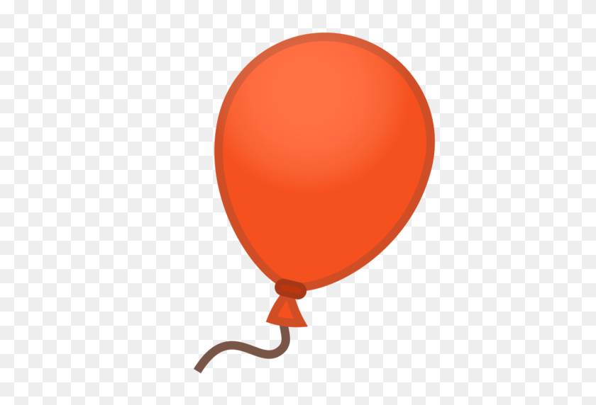 512x512 Balloon Emoji - Celebration Emoji PNG