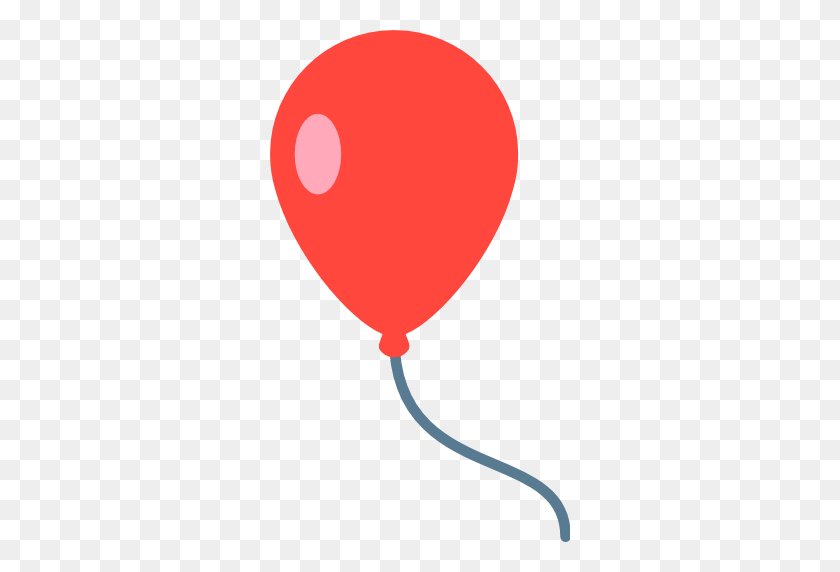 512x512 Balloon Emoji For Facebook, Email Sms Id - Balloon Emoji PNG