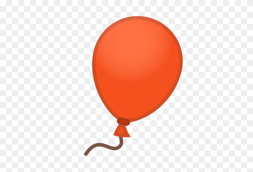 512x512 Воздушный Шар Emoji, Означающий С Картинками От А До Я - День Рождения Emoji Png