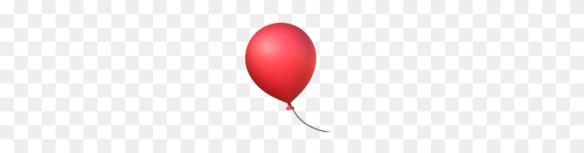 160x160 Balloon Emoji On Apple Ios - Balloon Emoji PNG