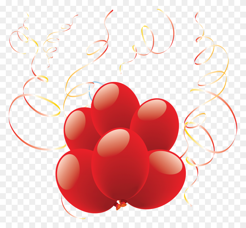 3553x3278 Balloon Png Images, Free Picture Download With Transparency - Red PNG