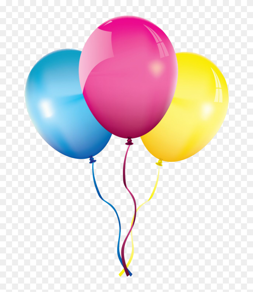 879x1024 Balloons Png Vector, Clipart - Blue Balloons PNG
