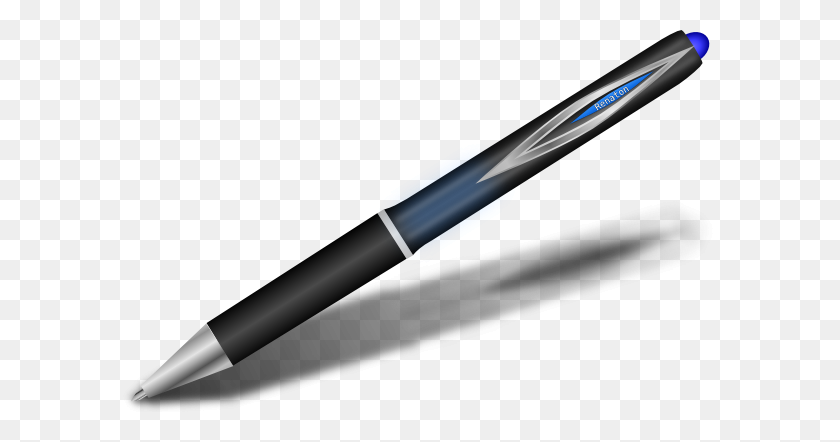 600x382 Ballpoint Pen Clipart - Ink Pen Clipart