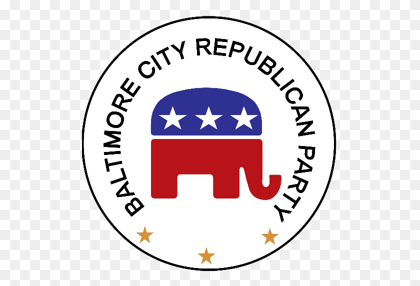 512x512 Baltimore City Gop - Republican Elephant PNG