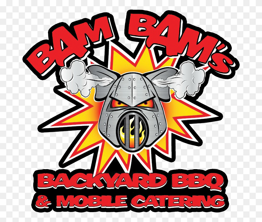 698x654 Bam Bam's Backyard Bbq Patio Trasero Bbq Y Catering Móvil - Bbq Clipart Gratis