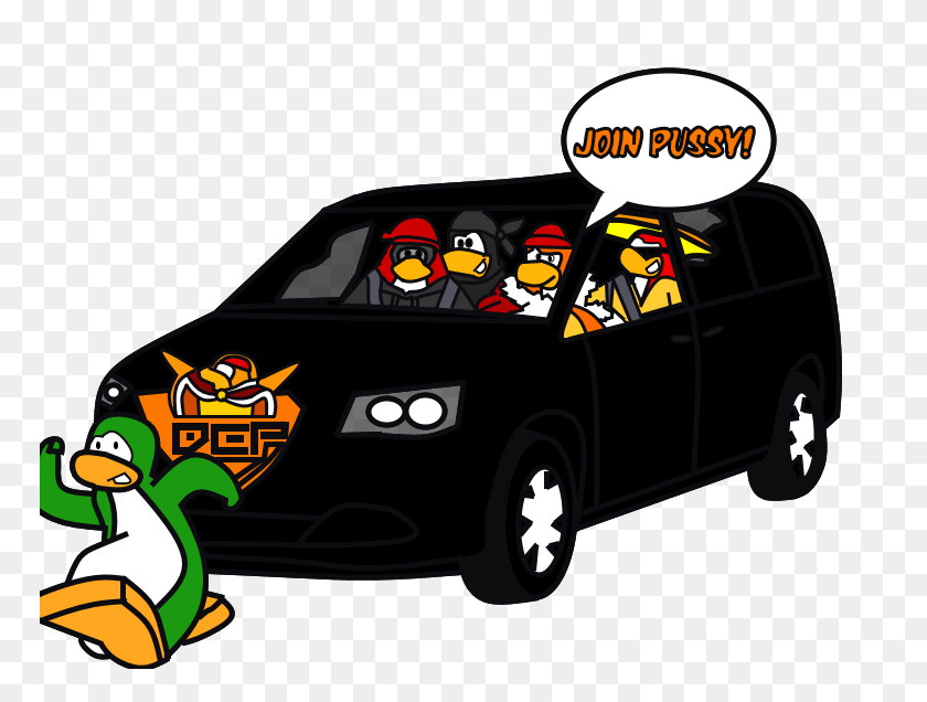 768x576 Bam Cartoon Doritos Army Of Club Penguin - Doritos PNG