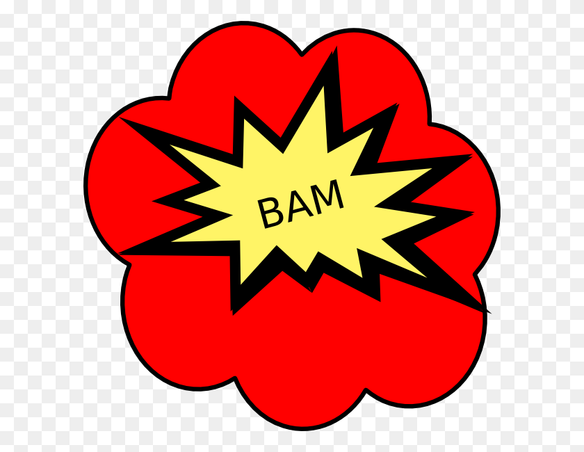 600x590 Bam Clip Art - Bam Clipart