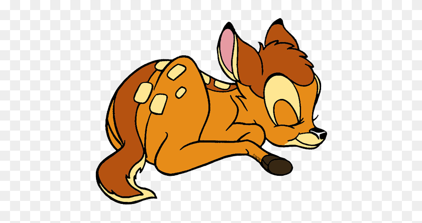 478x384 Bambi Clip Art Disney Clip Art Galore - Sleeping Dog Clipart