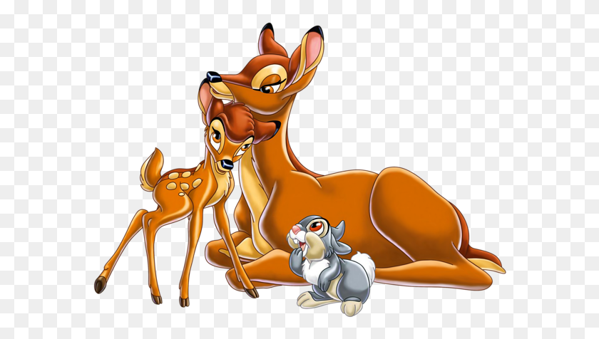 580x416 Bambi Clipart Mamá - Thumper Clipart