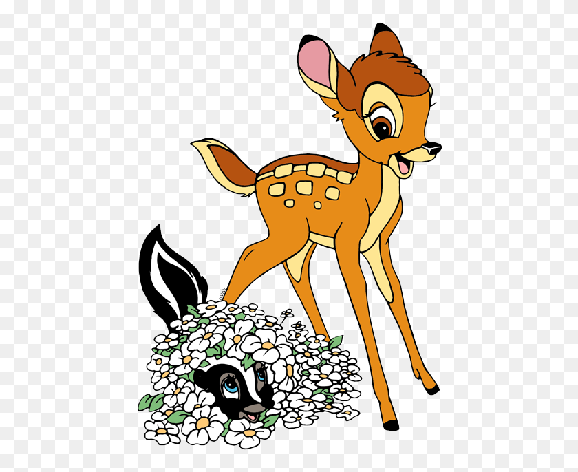447x626 Bambi Group Imágenes Prediseñadas De Disney Imágenes Prediseñadas En Abundancia - Fawn Clipart