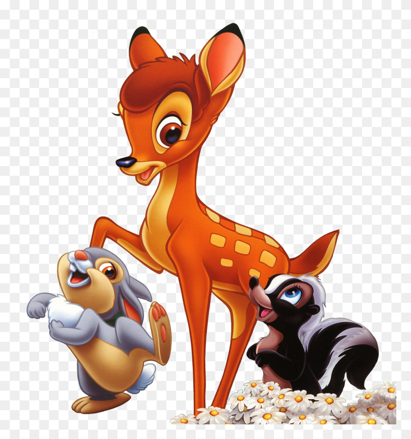 1588x1710 Bambi Imprimibles De Disney - Bambi Png