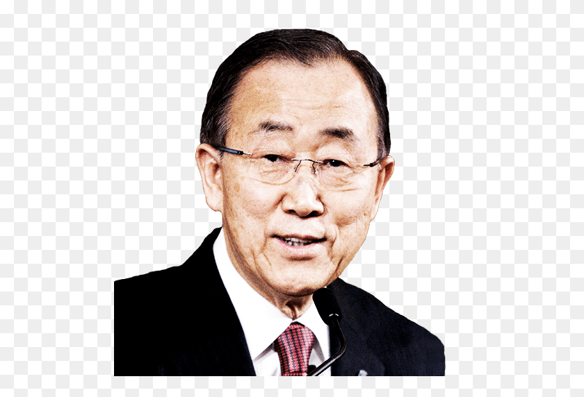 512x512 Ban Ki Moon - Retrato Png