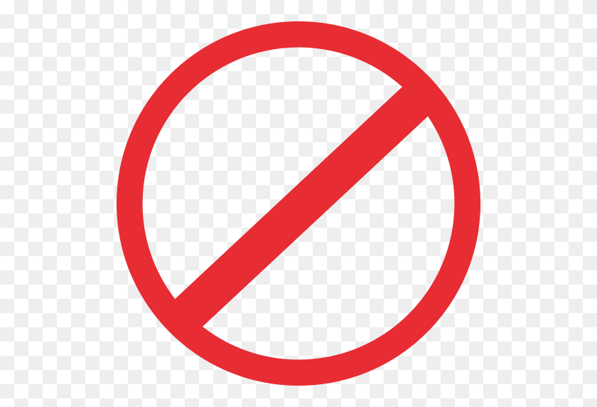 512x512 Запретить Красный Значок С Png И Векторным Форматом Бесплатно Без Ограничений - Красный Овал Png