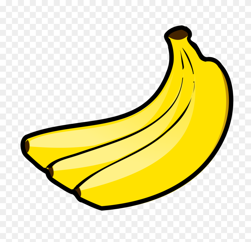 750x750 Банановый Хлеб, Банановый Пудинг, Маффин, Банановый Раскол - Пудинг Клипарт
