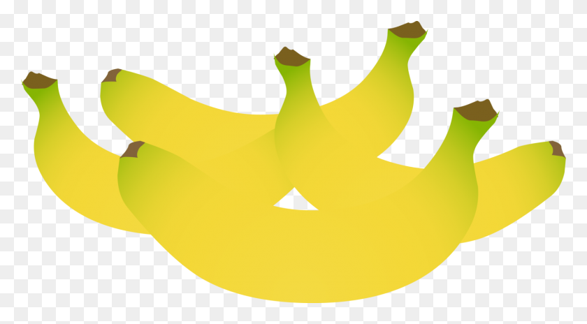 1446x750 Pan De Plátano Comida Sundae De Plátanos - Clipart De Plátano Gratis