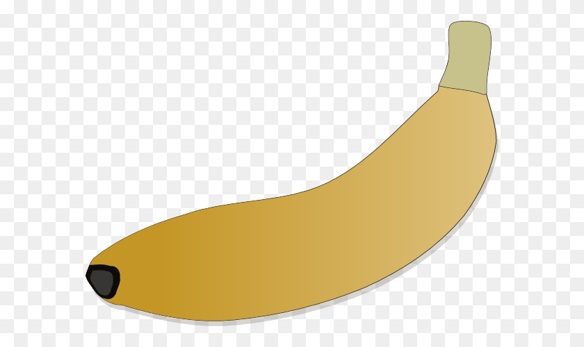 594x440 Banana Clip Art Free Vector - Banana Peel Clipart