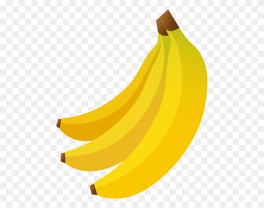 481x601 Banana Clipart - Banana Pudding Clipart