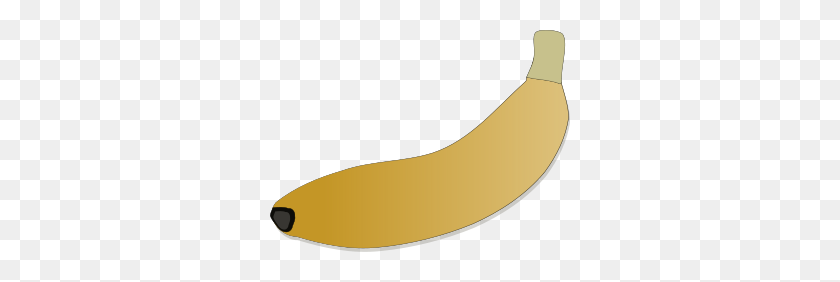 300x222 Banana Clipart Png For Web - Banana Peel PNG