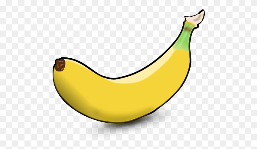 500x428 Plátano Fruta Imágenes Prediseñadas De Gráficos - Racimo De Plátanos Clipart