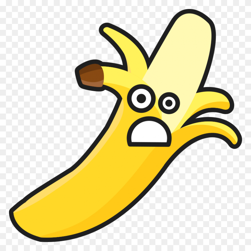 800x800 Банановые Игры Клипарты - Банановый Сплит Клипарт