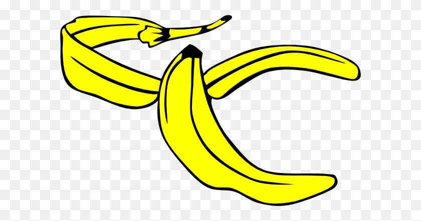 600x382 Banana Peel Clip Art Free Vector - Bunch Of Bananas Clipart