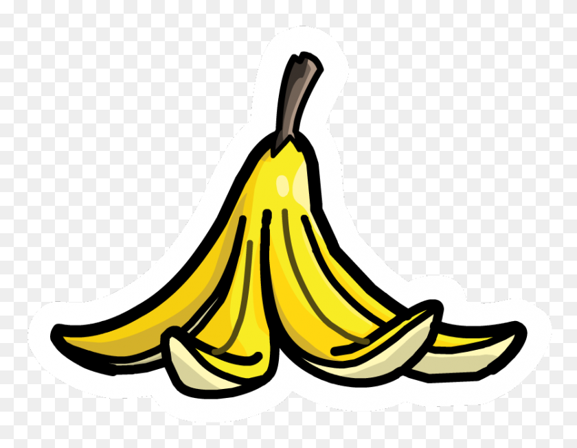 834x635 Банановая Кожура Картинки Посмотреть На Банановую Кожуру Картинки Картинки - Банановый Сплит Клипарт