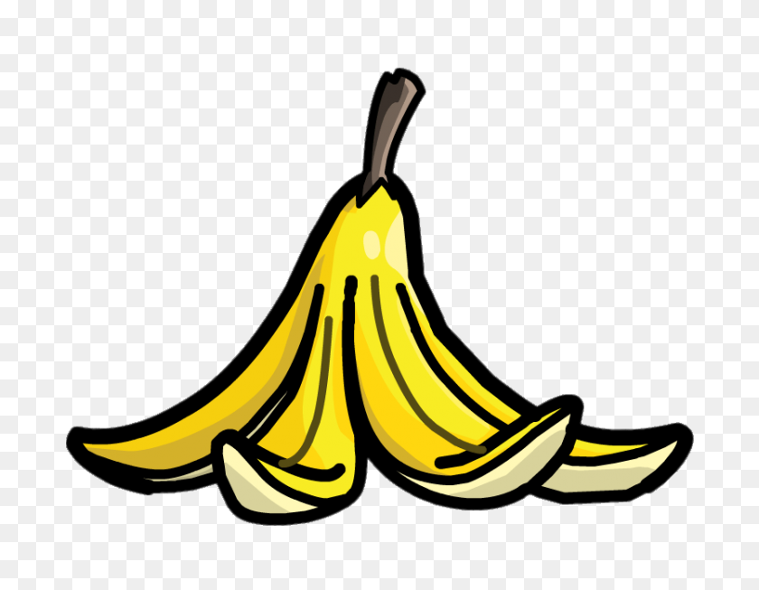834x635 Cáscara De Plátano Png / Plátano Png