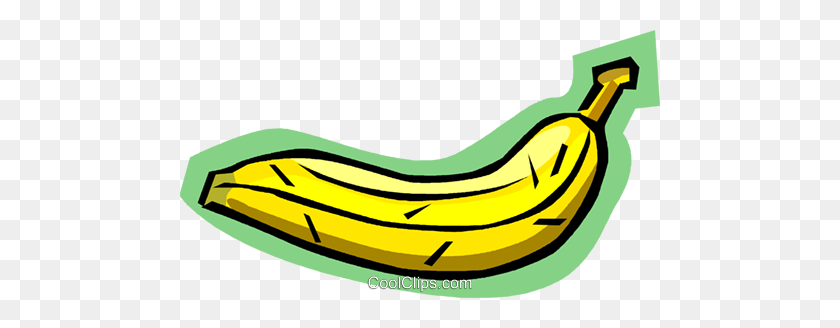 480x268 Banana Royalty Free Vector Clip Art Illustration - Banana Tree Clipart