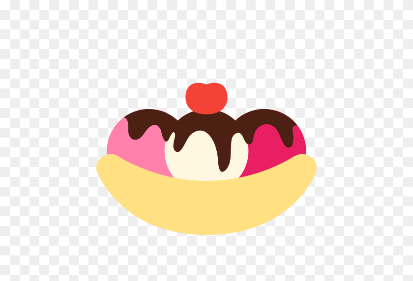 512x512 Banana Split Icons, Download Free Png And Vector Icons - Banana Split Clipart
