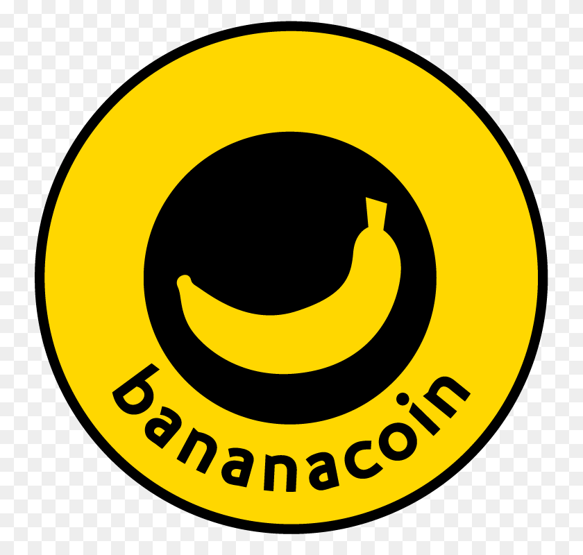740x740 Bananacoin Eng - Banana Clipart Transparente