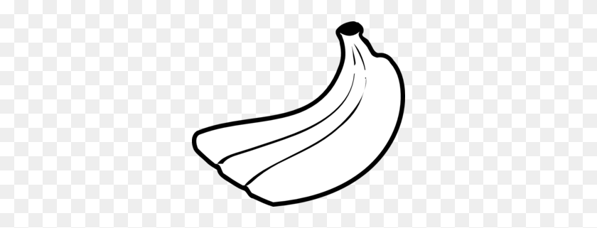 300x261 Bananas Clipart Black And White Clip Art Images - Banana Tree Clipart