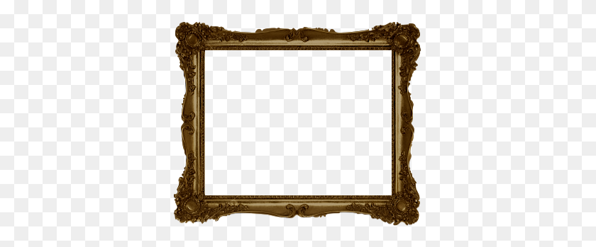 349x289 Band Border Clipart Free Clipart - Antique Frame Clipart