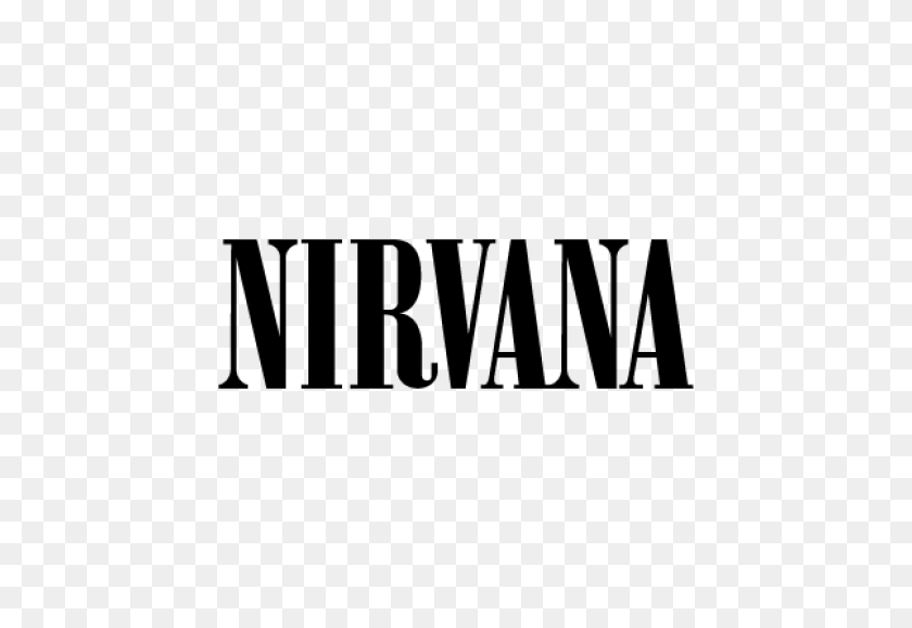 518x518 Band Logos Nirvana, Nirvana - Kurt Cobain PNG