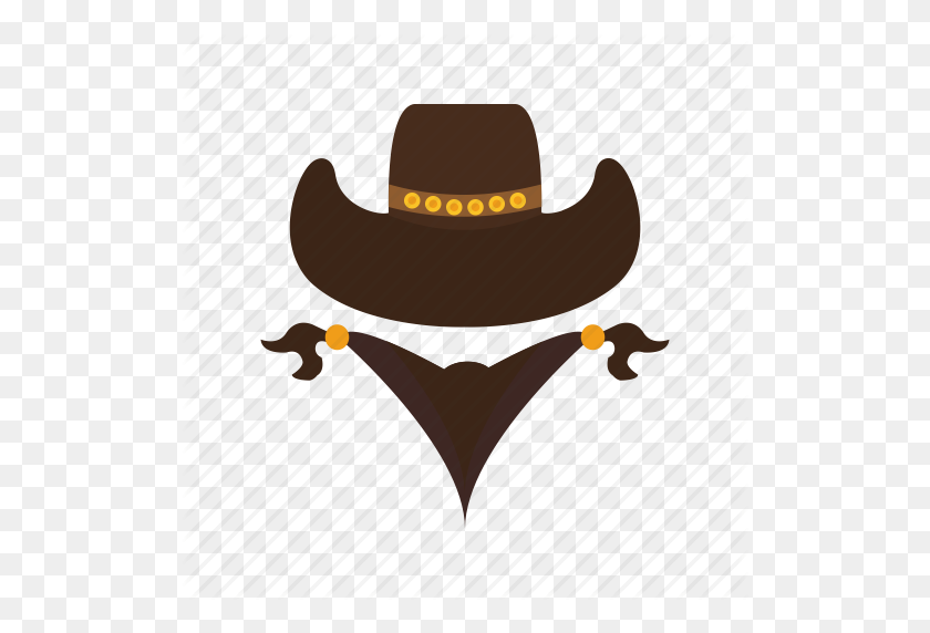 512x512 Bandit, Burglar, Cowboy, Hat, Thief, West, Western Icon - Bandit PNG