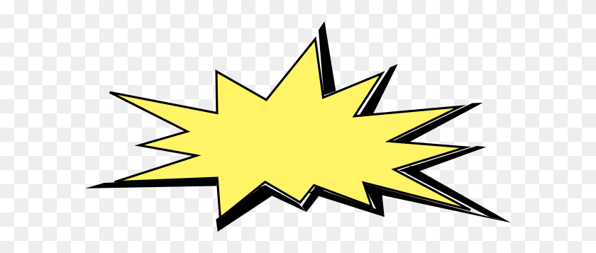 600x297 Bang On Head Clipart - Explosion PNG