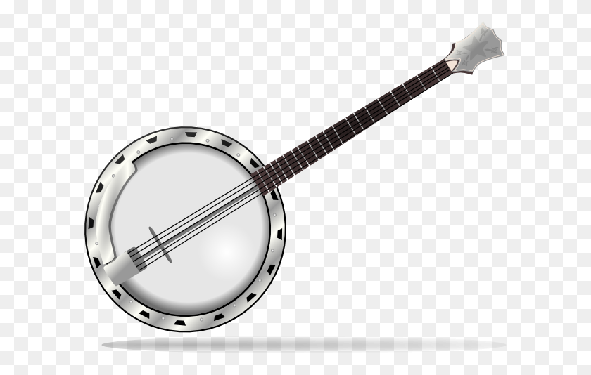 600x474 Banjo Clipart - Country Guitar Clipart