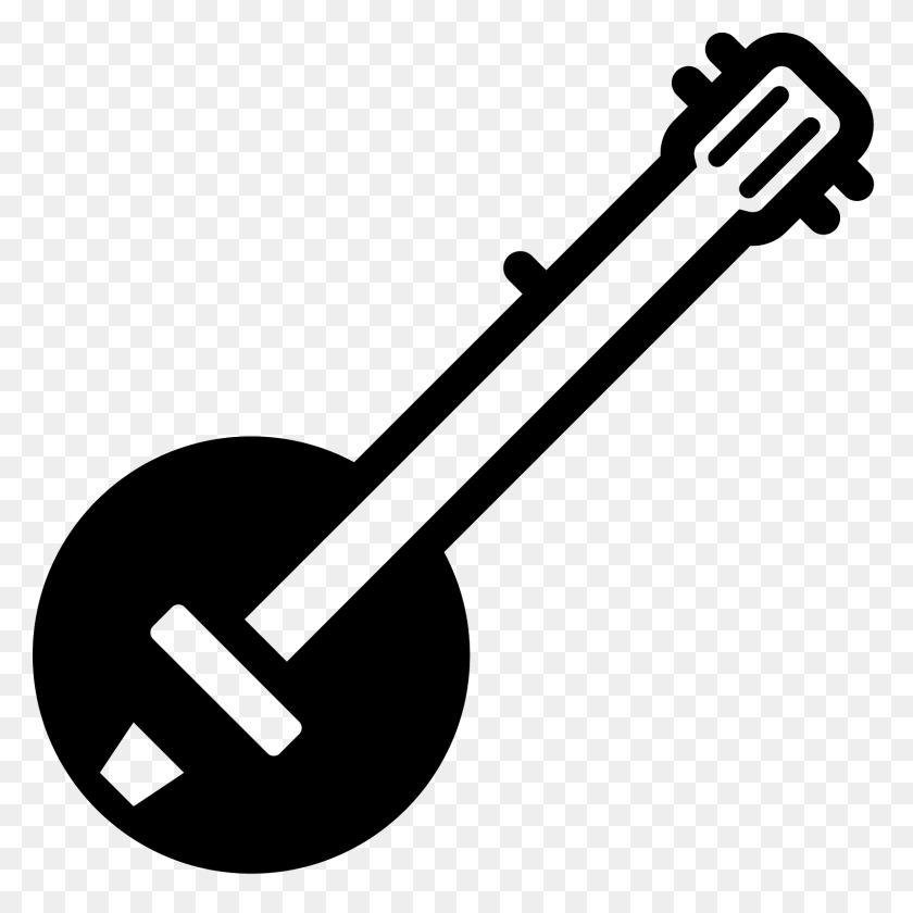 1600x1600 Banjo Filled Icon - Banjo PNG