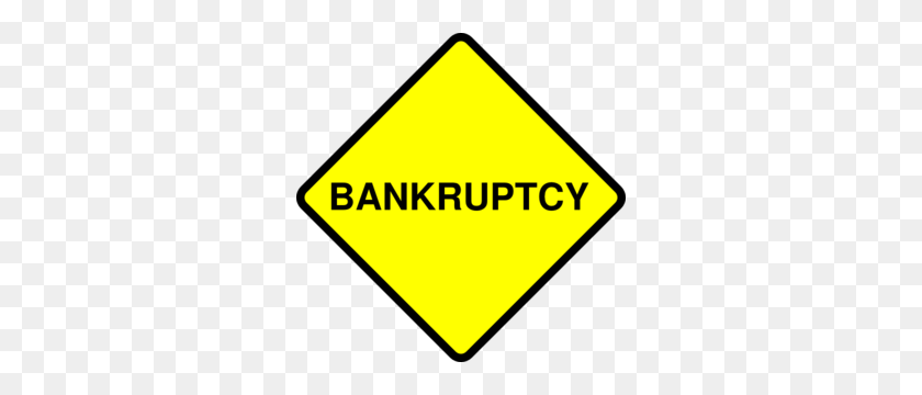 300x300 Bankruptcy Sign Clip Art - Bullying Clipart