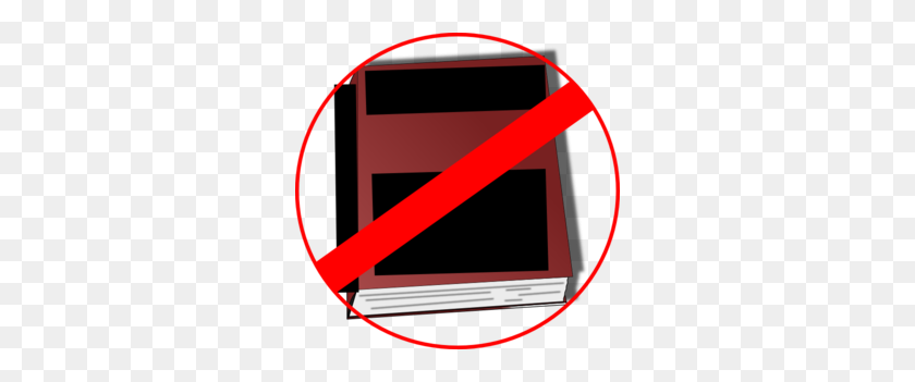 298x291 Banned Books Week Clip Art - Banned Clipart
