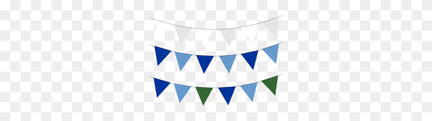 260x177 Banner Flag Clip Art Clipart - Triangle Flag Clipart