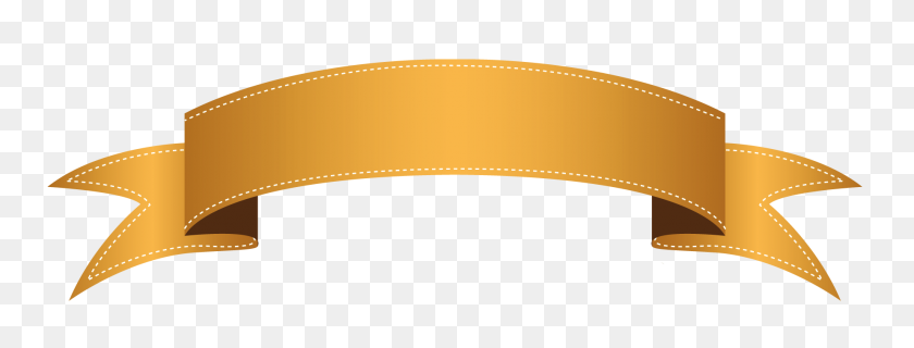 1845x617 Banner Transparent Png Pictures - Gold Paint Stroke PNG